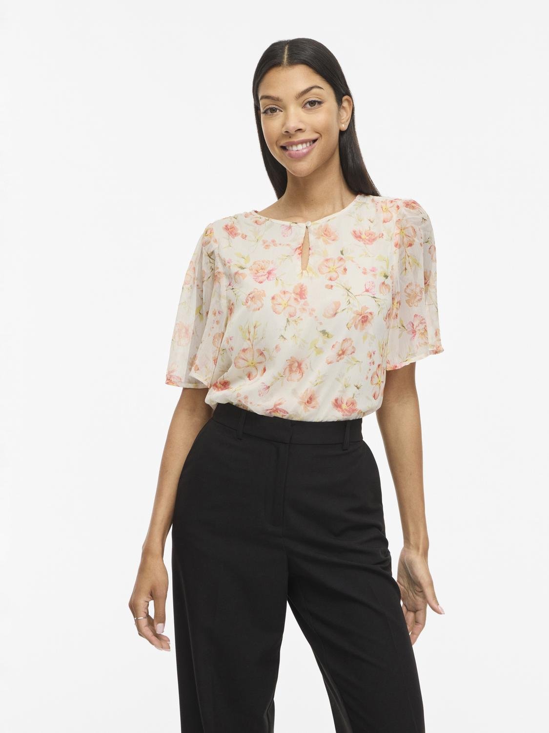 VIEMMA Top - Cloud Dancer - VERO MODA & VILA Bergvik